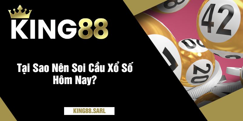 Ý Nghĩa Soi Cầu Xổ Số Hôm Nay Tại Nhà Cái king88 2 Tại Sao Nên Soi Cầu Xổ Số Hôm Nay?