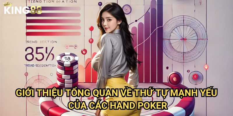 Tìm hiểu các hand Poker để chơi hiệu quả King88 - Nâng tầm kỹ năng 2 Giới thiệu tổng quan về thứ tự mạnh yếu của các hand Poker