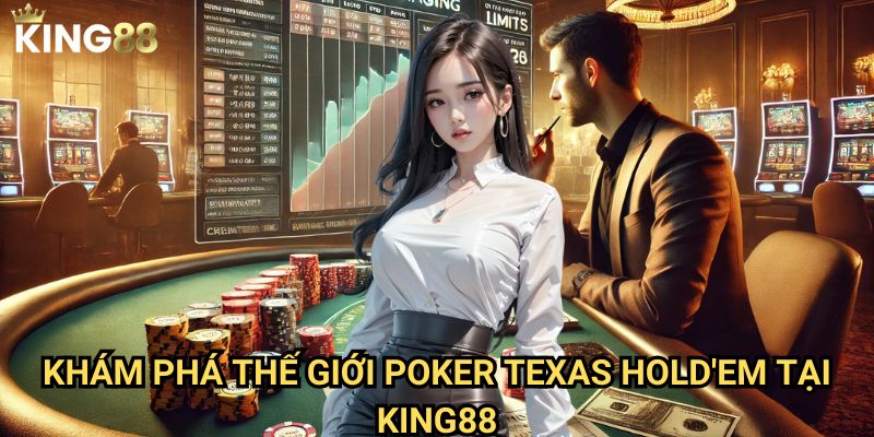 Poker Texas Hold'em King88 - Đấu trí đỉnh cao cùng cao thủ 2 Khám phá thế giới Poker Texas Hold'em tại King88